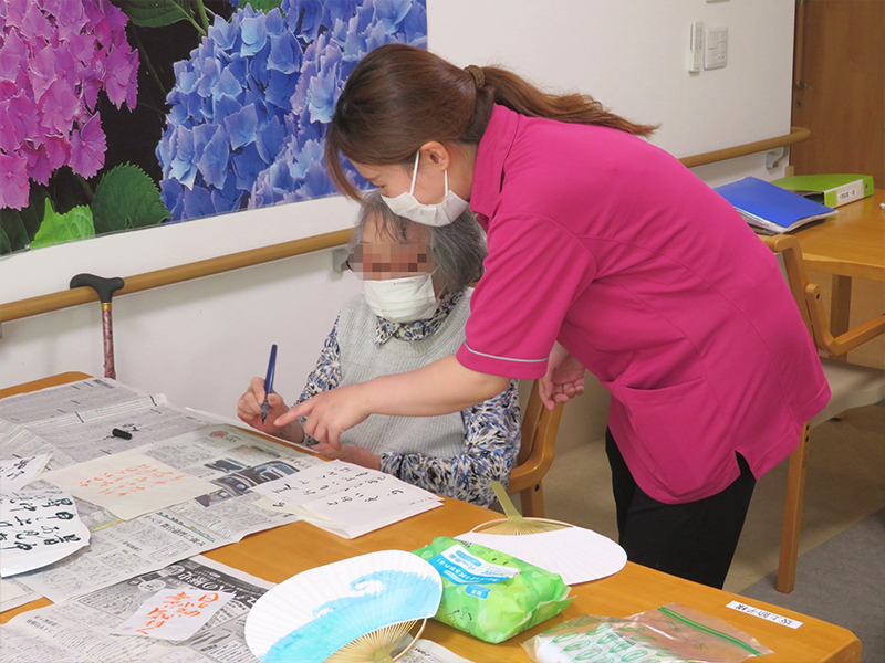 小規模だからできる、きめ細やかなケア