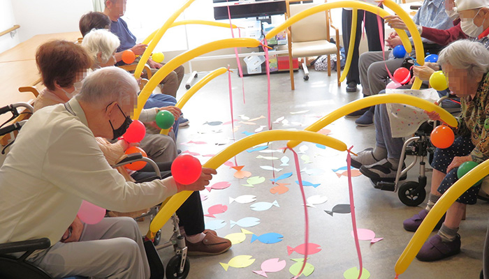 レクリエーションの様子