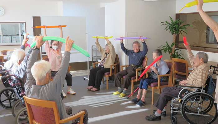 レクリエーションの様子